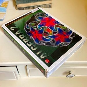 Algebra 2 Glencoe Haha cover textbook